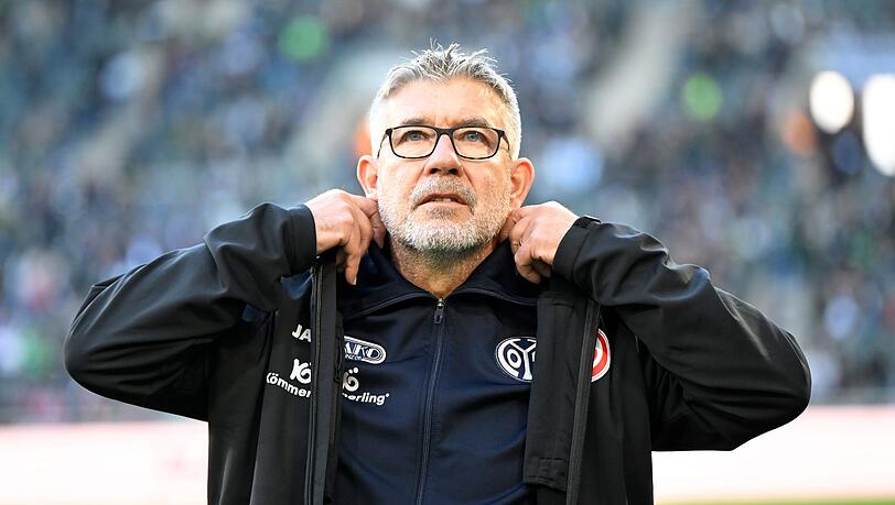 Mainzer Trainer Urs Fischer: &Uuml;berraschung gegen den FC Bayern? (Archivbild)