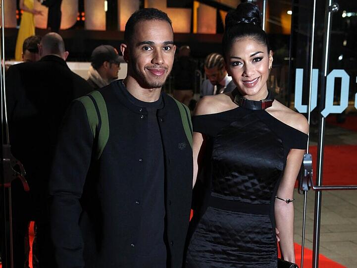 Damals ging man noch zusammen ins Kino: Nicole Scherzinger und Lewis Hamilton 2012 bei der Premiere von "Jack Reacher"