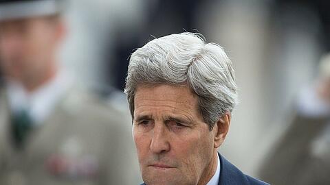 Glück im Unglück: John Kerry brach sich bei einem schweren Sturz mit dem Fahrrad "nur" das Bein