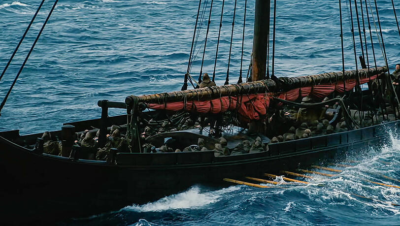 Das Schiff des Odysseus.