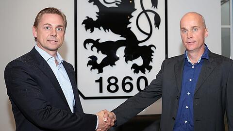 Quo vadis, Löwen? Geschäftsführer Markus Fauser (l.) und Interimspräsident Robert Reisinger.