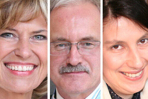 Dagmar Wöhrl (CSU), Günter Gloser (SPD) und Katja Hessel (FDP) sind drei der vielen Franken, die bei der Bundesversammlung im Bundestag den Präsidenten wählen.