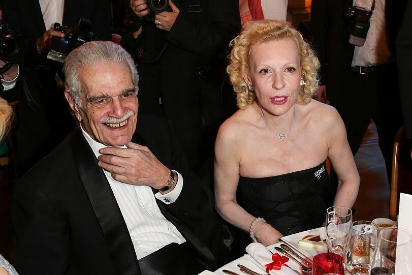 Omar Sharif und Sunnyi Melles