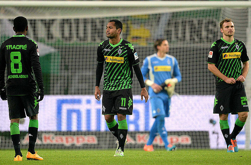 Ernüchterung nach Abpfiff. Gegen Wolfsburg setzte es für Gladbach die dritte Niederlage in Folge.