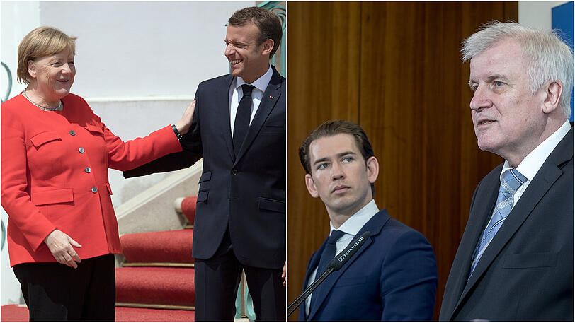 Bei vielen Europa-Politikern ist Merkel wegen ihrer Pro-EU-Haltung beliebt. Seehofers Ansehen in Europa schwindet &ndash; vermehrt auch bei ihm wohlgesinnten Partnern wie Sebastian Kurz.