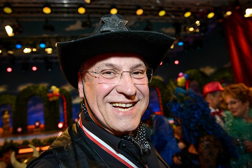 Bayerns Innenminister Joachim Herrmann (CSU) als «Sheriff».