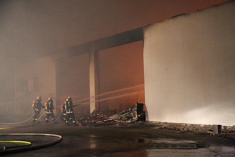 Bilder vom Großbrand in Engelsberg.
