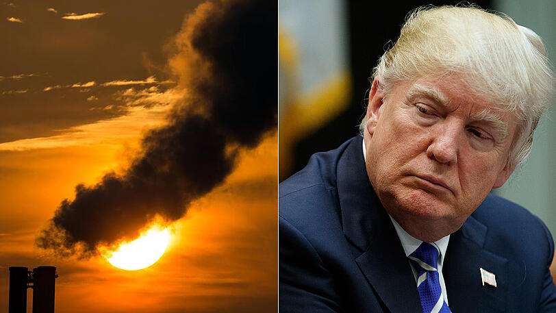 Donald Trump ist klar gegen die Klimaschutz-Abkommen.