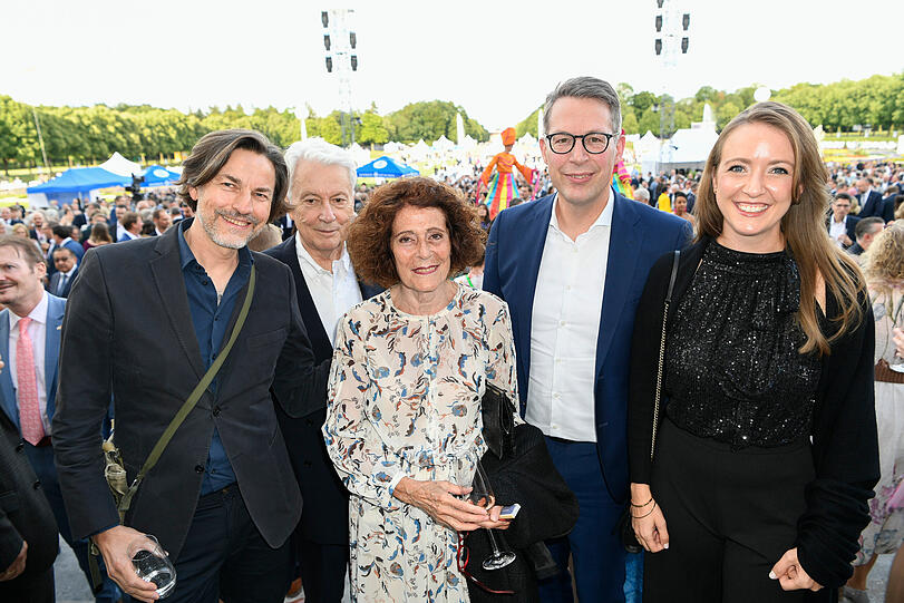 Hans Steinbichler, Stephan Sattler, Rachel Salamander, Markus Blume und Frau Aurelia Hans Steinbichler, Stephan Sattler, Rachel Salamander, Markus Blume und Frau Aurelia