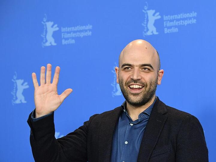Drehbuchautor Roberto Saviano stellte seinen Film "La Paranza dei Bambini" in Berlin vor.