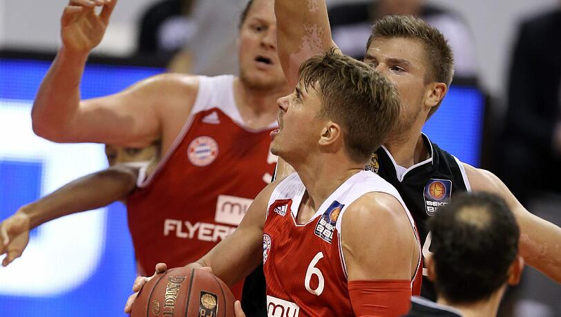 FC Bayern Basketballer (Archivbild). FC Bayern Basketballer (Archivbild).