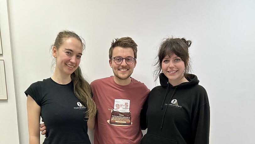 Dorothee Weingarten, Florian Pfeiffer und Nadja Närger. Dorothee Weingarten, Florian Pfeiffer und Nadja Närger.