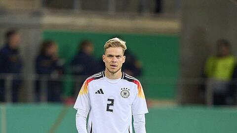 Ex-Löwe Morgalla im Trikot der DFB-U21.