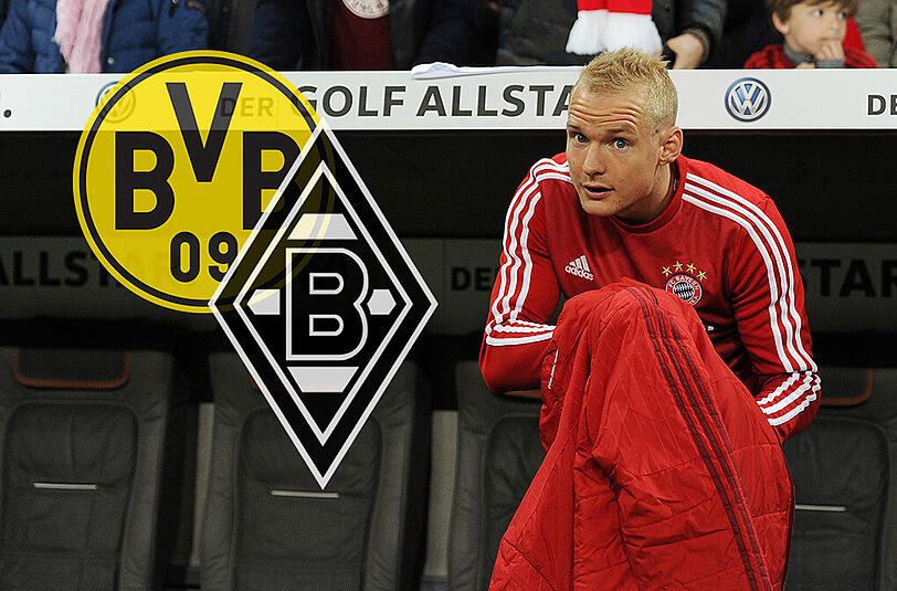 Musste in der letzten Saison meist auf der Bank Platz nehmen: Sebastian Rode. Unter anderem Dortmund und Mönchengladbach sollen an einer Verpflichtung des 25-Jährigen interessiert sein.