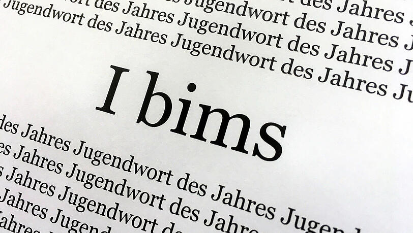 "I bims" ist das Jugendwort des Jahres 2017. "I bims" ist das Jugendwort des Jahres 2017.