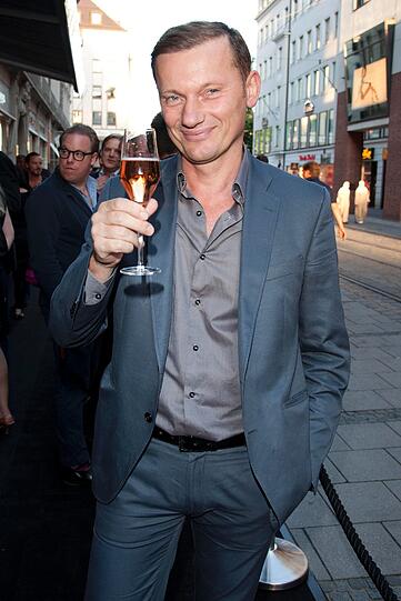 Rudi Kull genoss den Herrenabend.