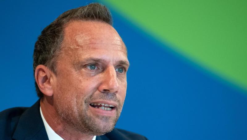 Thorsten Glauber (Freie Wähler), Umweltminister von Bayern, spricht. Thorsten Glauber (Freie Wähler), Umweltminister von Bayern, spricht.
