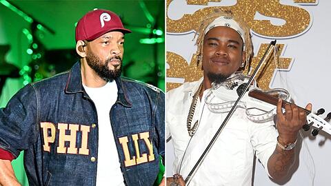 Violinist Brian King Joseph (r.) erhebt schwerwiegende Vorw&uuml;rfe gegen Will Smith, mit dem er 2025 gemeinsam tourte.