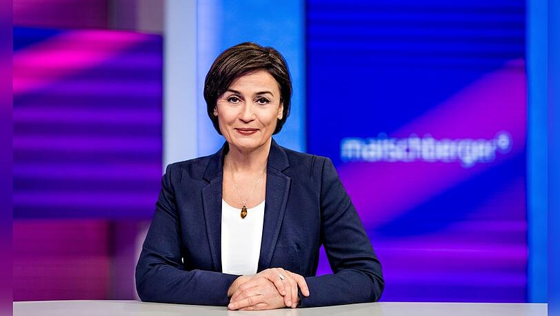 Sandra Maischberger diskutiert meist dienstags und mittwochs in ihrer ARD-Talkshow mit prominenten G&auml;sten.