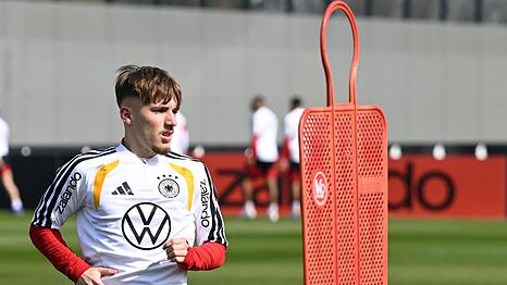 Lennart Karl geh&ouml;rt erstmals zum Aufgebot der A-Auswahl beim DFB.