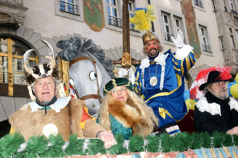 Die Damischen Ritter in Aktion.