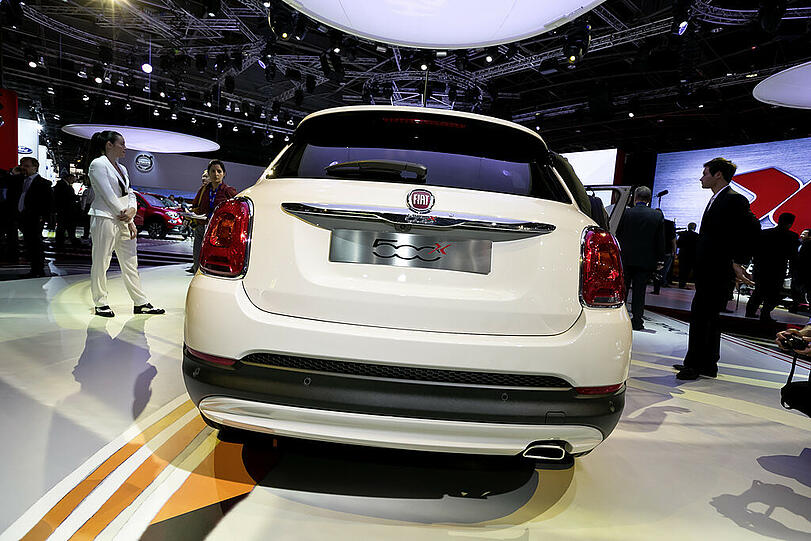 Der Fiat 500X ist eng mit dem Jeep Renegade verwandt, der auch in Italien gebaut wird.