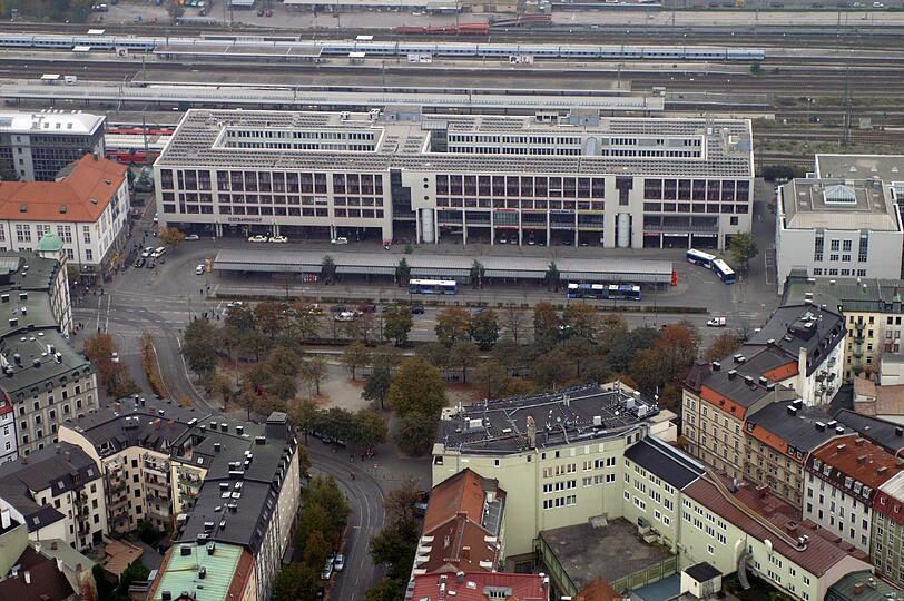 Bald Großbaustelle: Der Ostbahnhof aus der Luft. Foto: Mike Schmalz