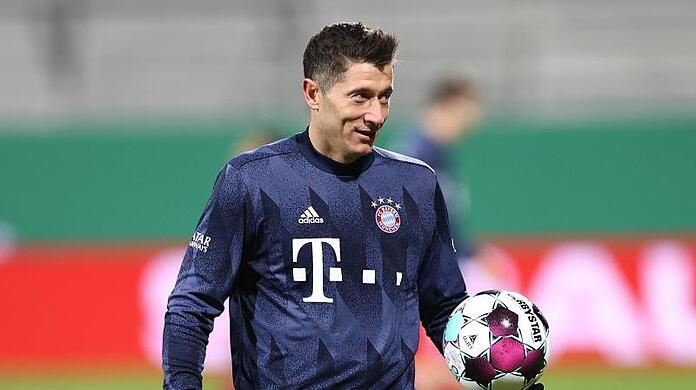 Steht mit (257) Treffern in einer Saison der Bundesliga noch an dritter Stelle: Robert Lewandowski.