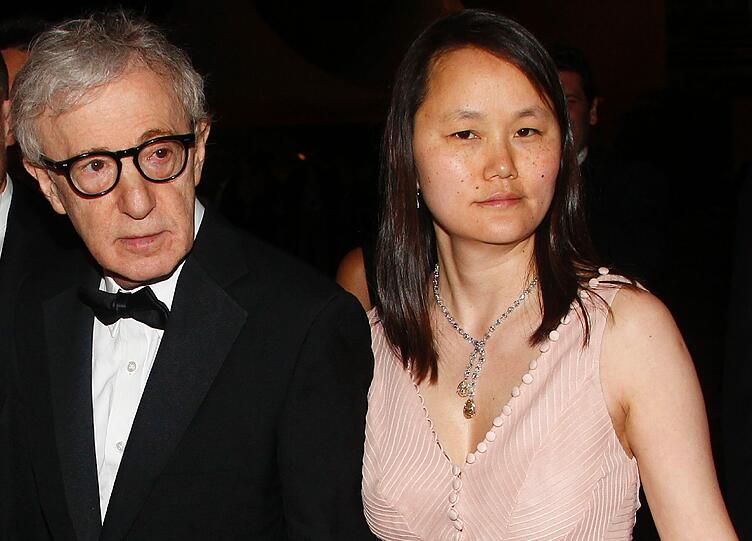 Woody Allen und seine Frau Soon-Yi.