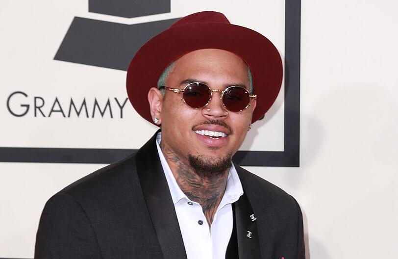 Der US-Rapper und R'n'B-Sänger Chris Brown.