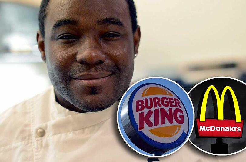 Der Test: Sternekoch Nelson Müller nimmt für das ZDF Burger King und McDonald's unter die Lupe.