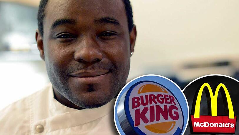 Der Test: Sternekoch Nelson Müller nimmt für das ZDF Burger King und McDonald's unter die Lupe. Der Test: Sternekoch Nelson Müller nimmt für das ZDF Burger King und McDonald's unter die Lupe.