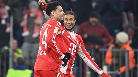 Stachen beim Torfestival gegen Wolfsburg heraus: Luis D&iacute;az und Michael Olise.