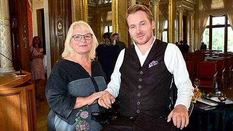 Marion Koch begleitete ihren Sohn Samuel nach Dresden.