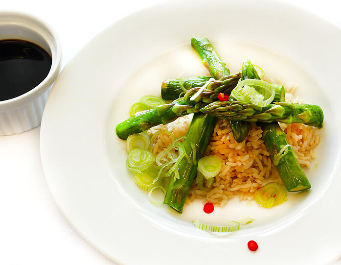 Grüner Asia-Spargel