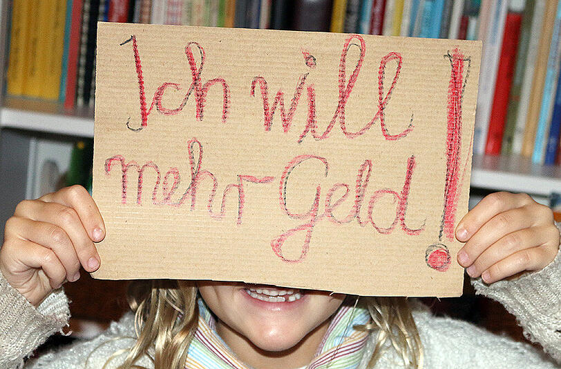 Kinder in Deutschland bekommen immer weniger Taschengeld.