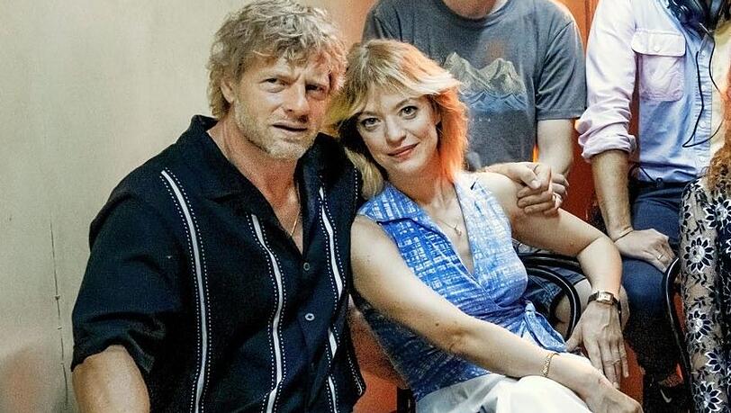 Heike Makatsch ist die neue Frau an Henning Baums Seite.