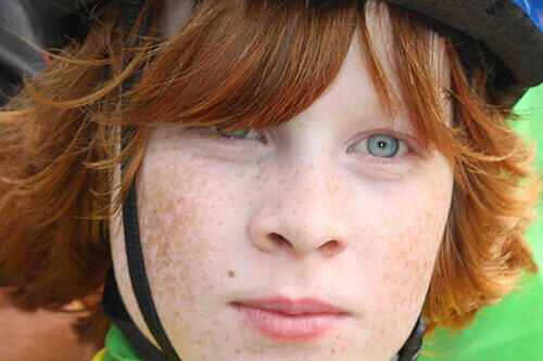 Schon fünfmal dabei: Lorenz Roersch (12) aus Dorfprozelten.