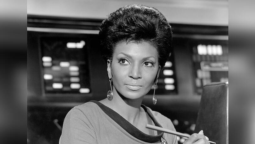 Nichelle Nichols spielte Leutnant Nyota Uhura in der "Star Trek"-Serie.