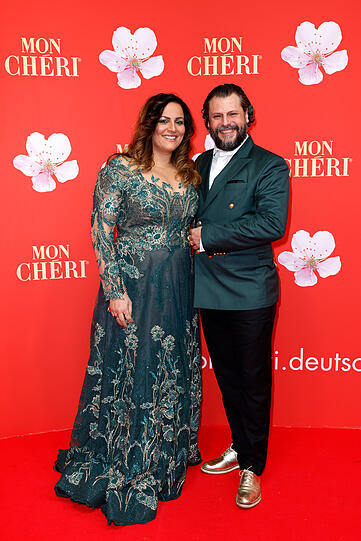 Manuel Cortez and Saina Bayatpour