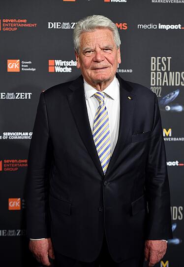Joachim Gauck (Bundespräsident a.D.)
begeisterte als Eröffnungsredner bei den "Best Brands Awards".