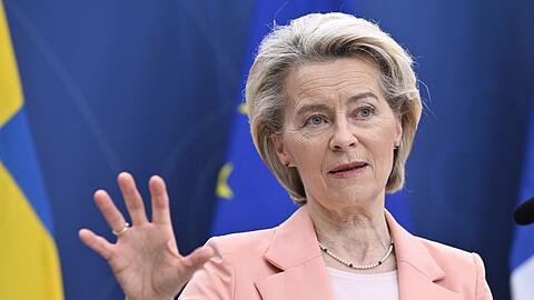 Ursula von der Leyen, Präsidentin der Europäischen Kommission.