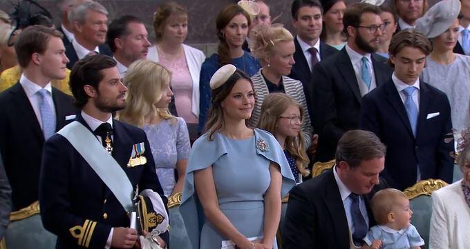 Carl Philip und Sofia sind selbst erst vor kurzem Eltern eines Sohnes geworden.