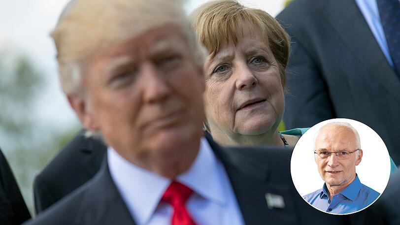 AZ-Brüssel-Korrespondent Detlef Drewes zu Merkels Kommentar und das Zerwürfnis zwischen EU und USA.