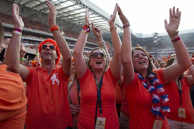 Die Fans der Fußball-WM 2014