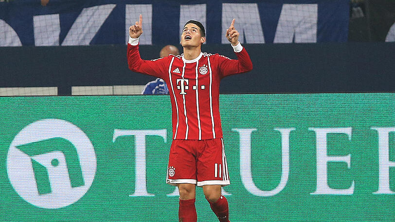 Bekam für seine Gala gegen Schalke die AZ-Note 1: James Rodríguez.