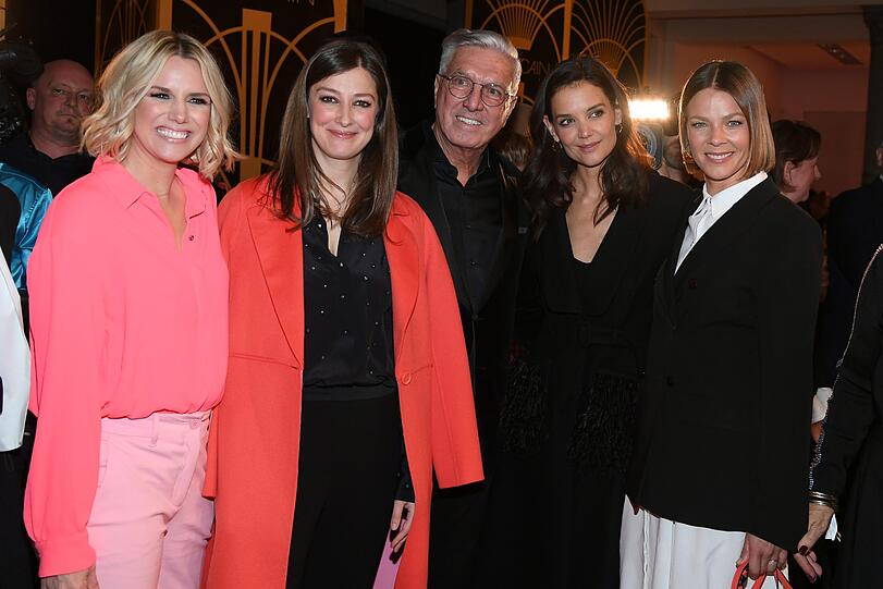 Sandra Kuhn, Alexandra Maria Lara, Helmut Schlotterer, Katie Holmes, Jessica Schwarz und Ute Schlotterer