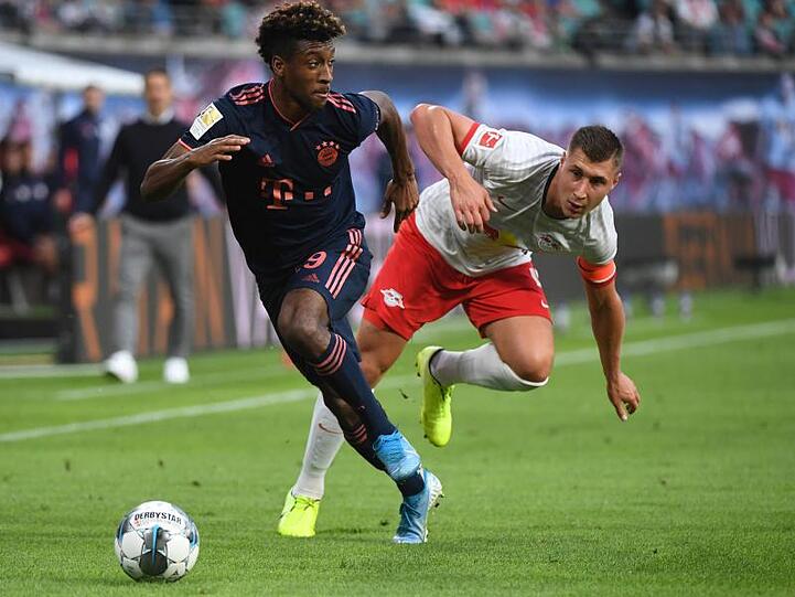 Ist rechtzeitig zum Bundesliga-Topspiel wieder einsatzbereit: Bayerns Kingsley Coman.