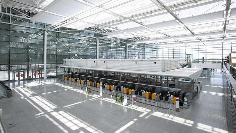 Das Terminal 2 ist wie leergefegt.