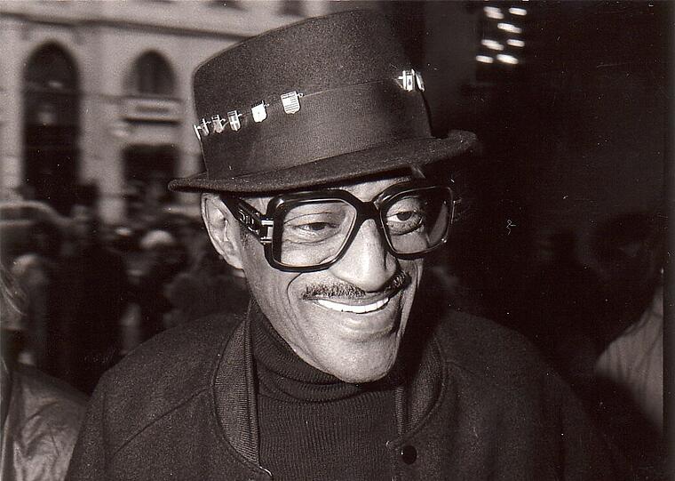 ...der Entertainer Sammy Davis jr. (1975),...